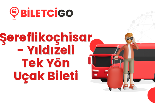 Şereflikoçhisar → Yıldızeli Tek Yön Uçak Bileti