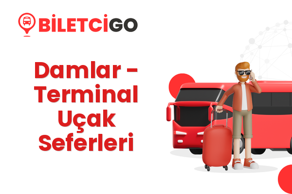Damlar → Terminal Uçak Seferleri
