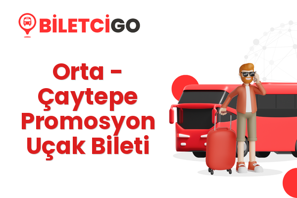 Orta → Çaytepe Promosyon Uçak Bileti