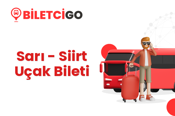 Sarı → Siirt Uçak Bileti